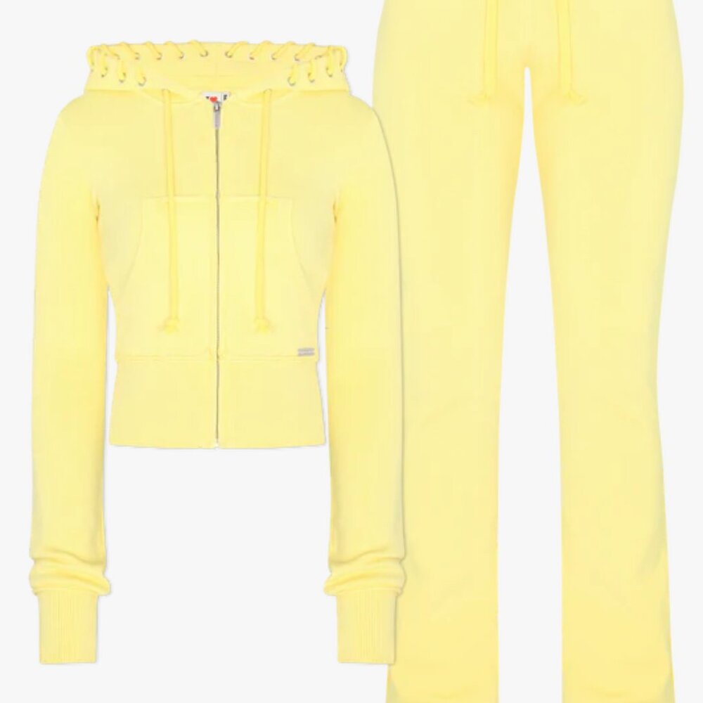 Hidden Cult Lemon Drop Soft Knit Set